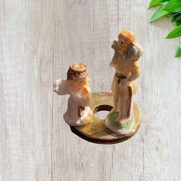 SOLD Lemax Dickensvale Collectibles Christmas Village Porcelain Nativity Set - Picture 3 of 12